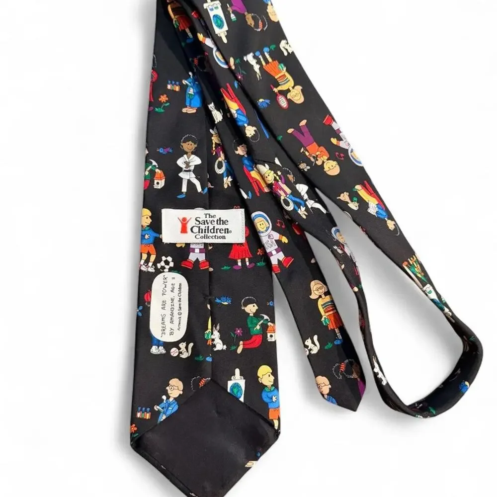 Vintage Save The Children Tie
